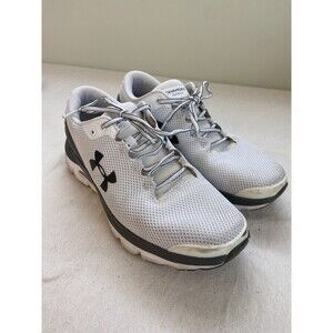 Under Armour Men's 11 Charged Gemini 30223276-100 White Graphite Running Shoes